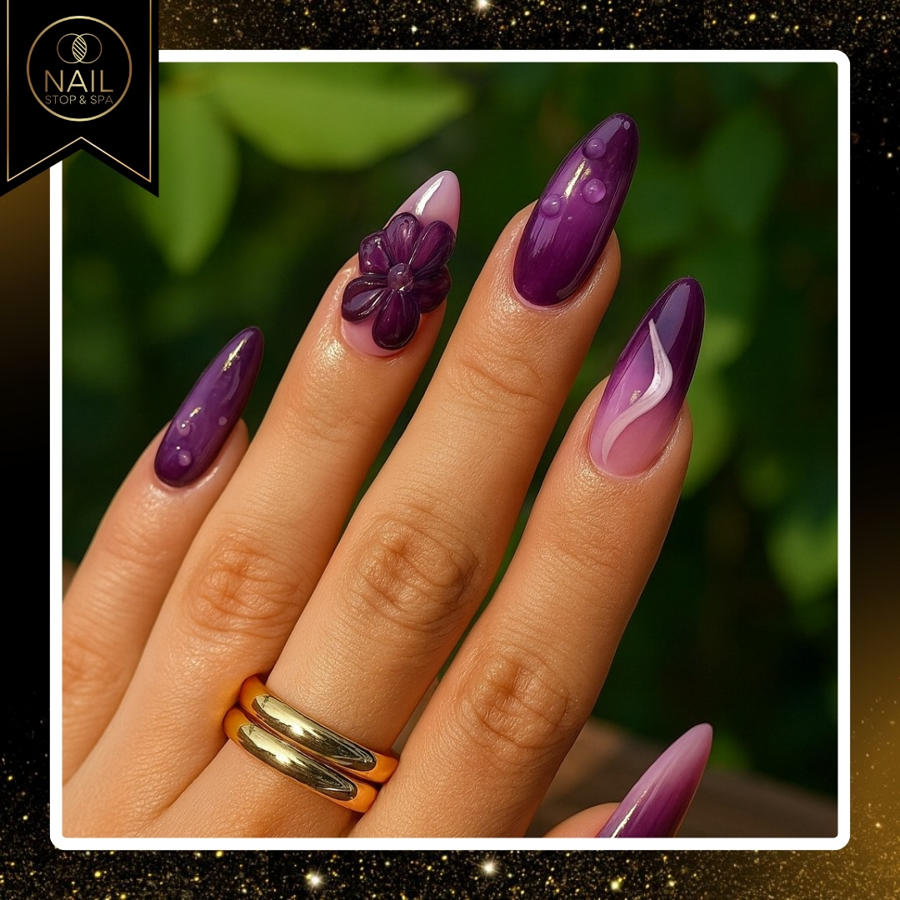 Halloween nail design